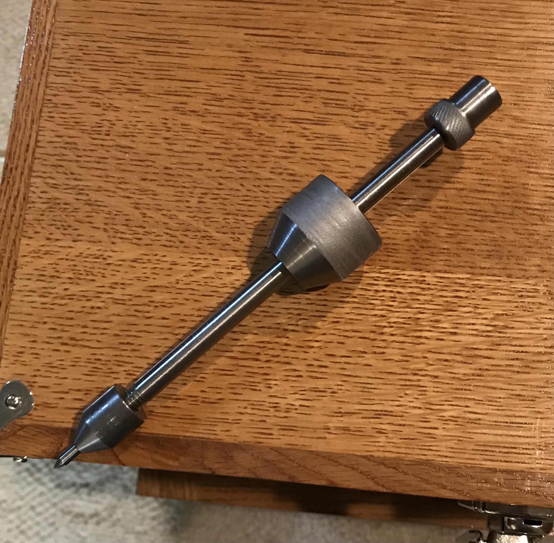 The completed sliding hammer punch